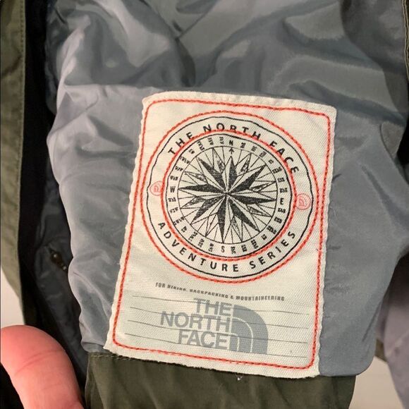 The North Face Olive Green zip up Jacket Womans size medium - Picture 11 of 13